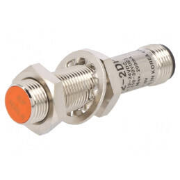 Senzor Inductiv PNP NO 0-2mm 10-30VDC M12 IP67 200mA | Electronic-mag.ro | Componente Electronice