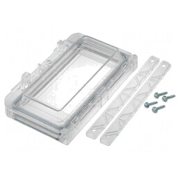 Ferestre de Inspecție Policarbonat 130x77x25mm IP54 | Electronic-mag.ro | Componente Electronice