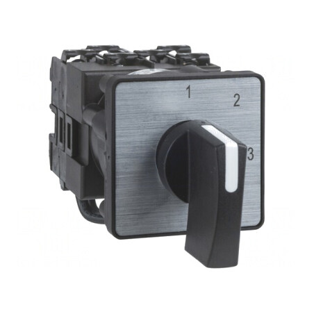 Comutator cu Came 2 Poluri 20A 0-1 pentru Încastrare | Electronic-mag.ro | Componente Electronice