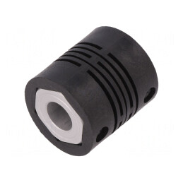 Cuplaj 8mm-6mm Aluminiu Poliamidă Fibră de Sticlă | Electronic-mag.ro | Componente Electronice