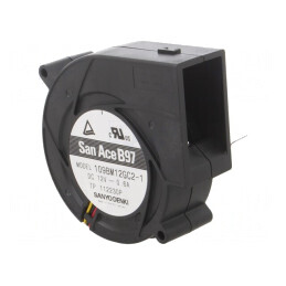 Ventilator DC Blower 12V 97x33mm 49.2m3/h | Electronic-mag.ro | Componente Electronice
