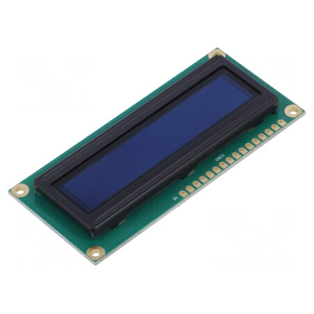 Afișaj OLED Alfanumeric 16x1 Alb 80x36mm | Electronic-mag.ro | Componente Electronice