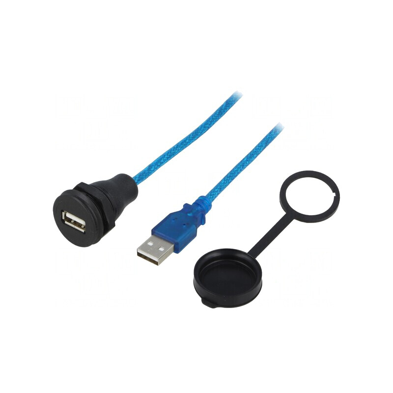 Cablu-adaptor USB A IP67 1m | Electronic-mag.ro | Componente Electronice