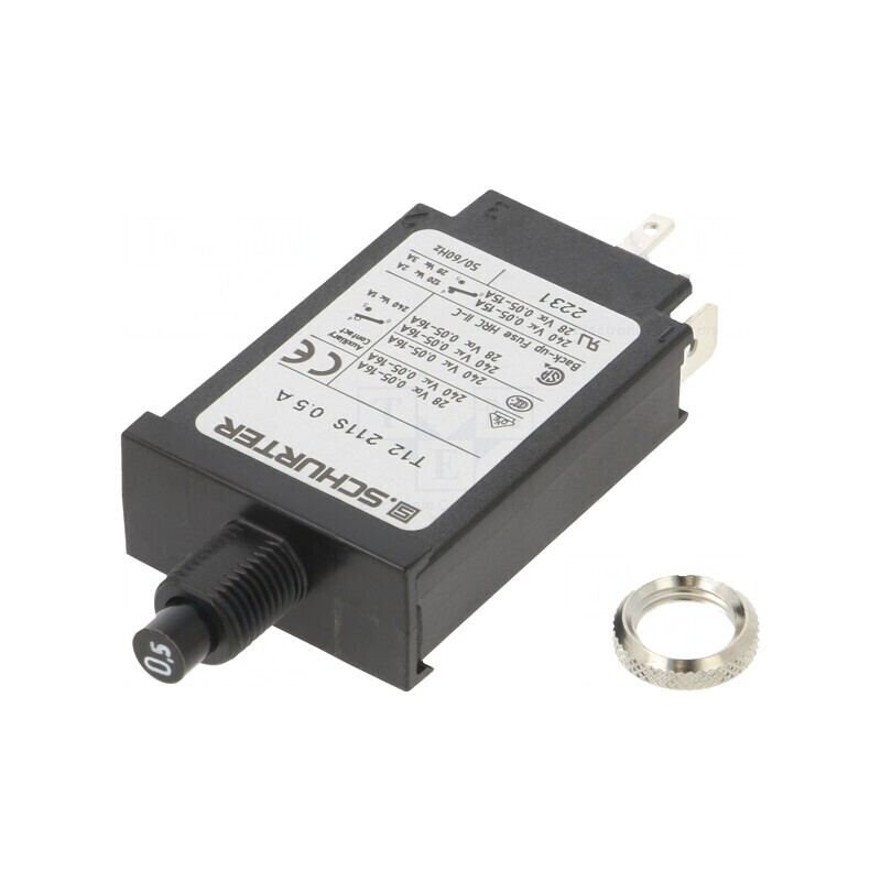 Întrerupător de supracurent 0,5A MCB | Electronic-mag.ro | Componente Electronice