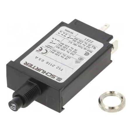 Întrerupător de supracurent 0,5A MCB | Electronic-mag.ro | Componente Electronice