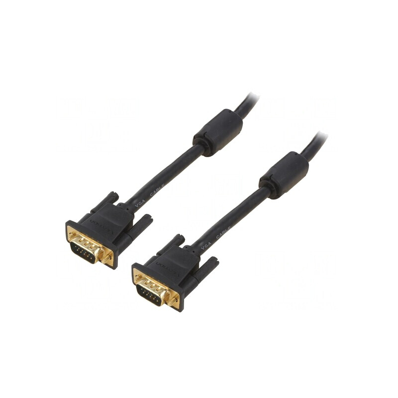 Cablu D-Sub 15pin HD Negru 15m | Electronic-mag.ro | Componente Electronice