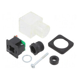 Fişă de Contact pentru Bobină IP65 24V | Electronic-mag.ro | Componente Electronice