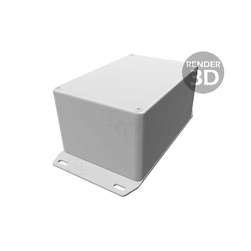 Carcasă Universală 80x120x59mm cu Lame de Fixare | Electronic-mag.ro | Componente Electronice
