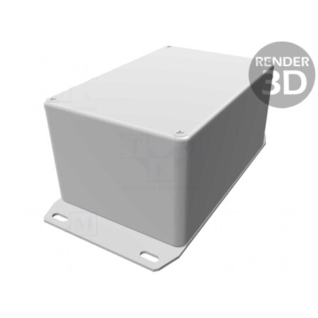 Carcasă Universală 80x120x59mm cu Lame de Fixare | Electronic-mag.ro | Componente Electronice