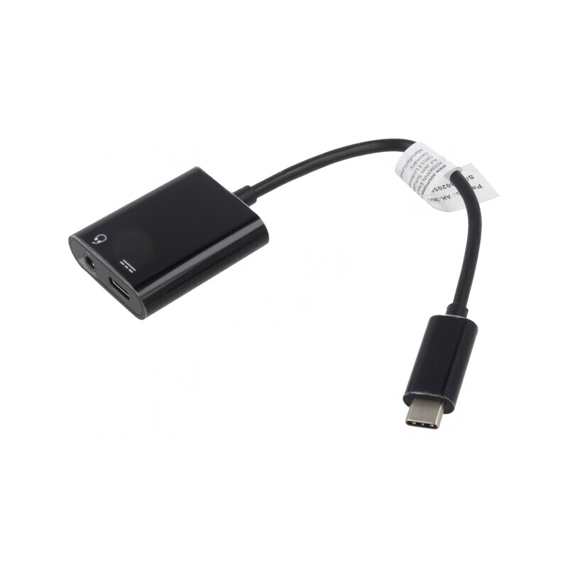 Adaptor PD 100W 0,2m Negru | Electronic-mag.ro | Componente Electronice