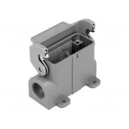 Carcasă pentru Conectori HDC Han A 10A M20 IP65 | Electronic-mag.ro | Componente Electronice