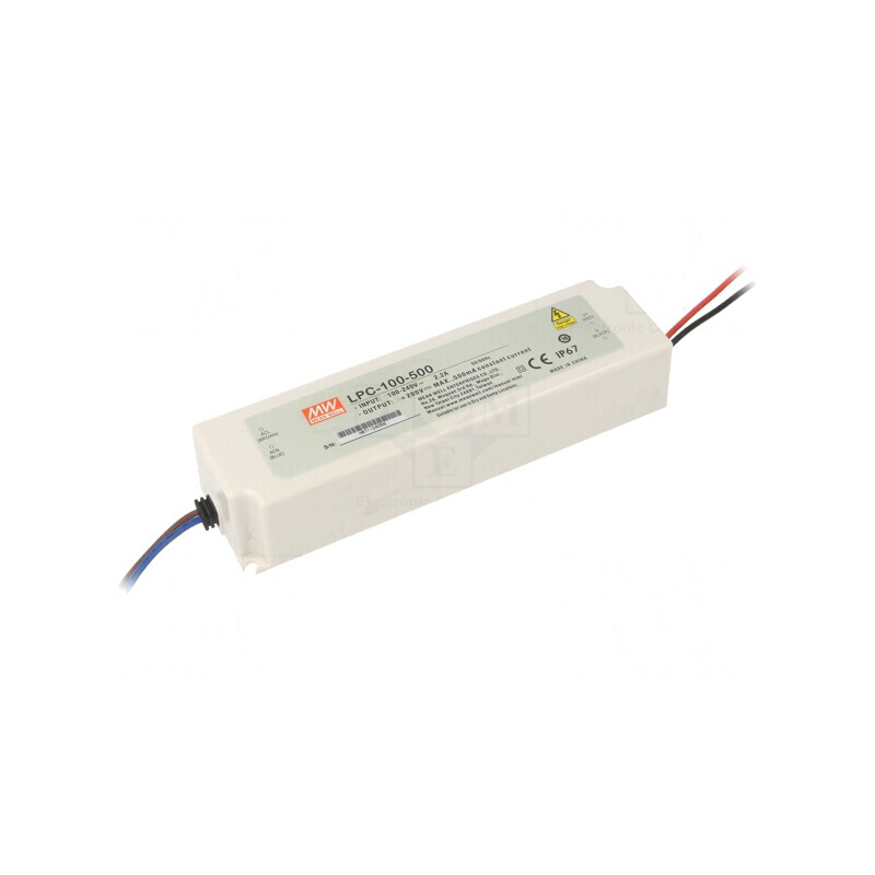 Alimentator LED 100W 500mA 90-264VAC | Electronic-mag.ro | Componente Electronice Alimentator LED 100W 500mA 90-264VAC | Electronic-mag.ro | Componente Electronice