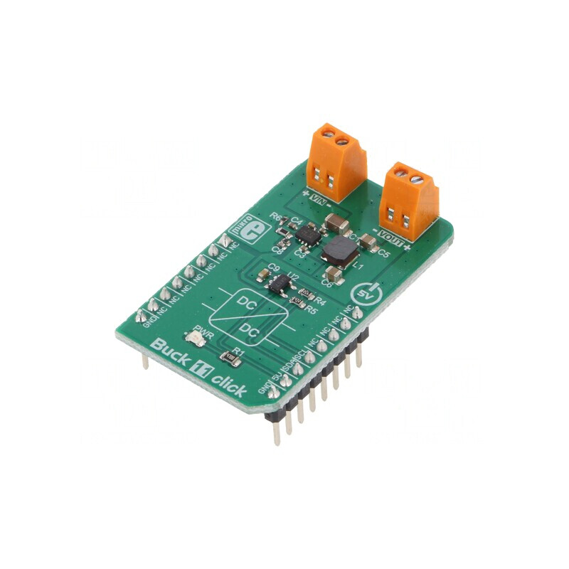 Adaptor DC/DC I2C BUCK 11 CLICK - Placă Prototip 5V | Electronic-mag.ro | Componente Electronice