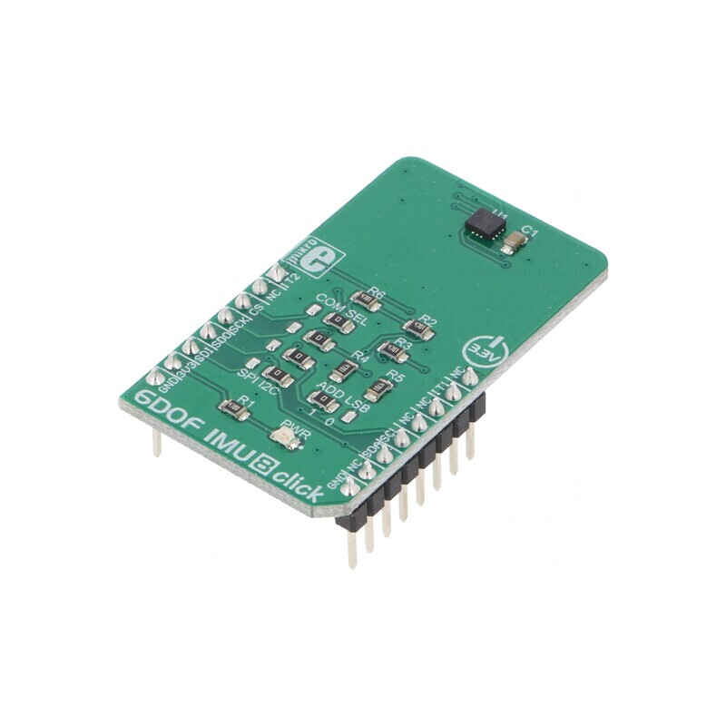 Senzor Mișcare Giroscop ISM330DLC 6DOF IMU 8 Click | Electronic-mag.ro | Componente Electronice