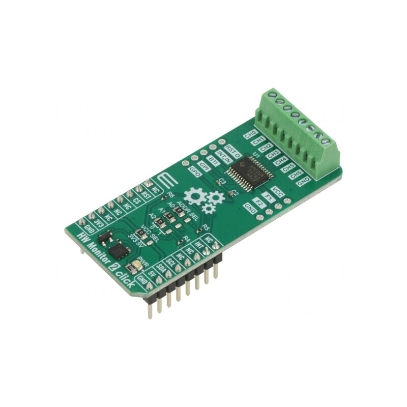 Monitor Tensiune de Alimentare I2C AMC80 HW Monitor 2 Click | Electronic-mag.ro | Componente Electronice