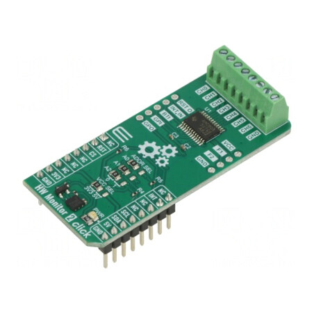 Monitor Tensiune de Alimentare I2C AMC80 HW Monitor 2 Click | Electronic-mag.ro | Componente Electronice