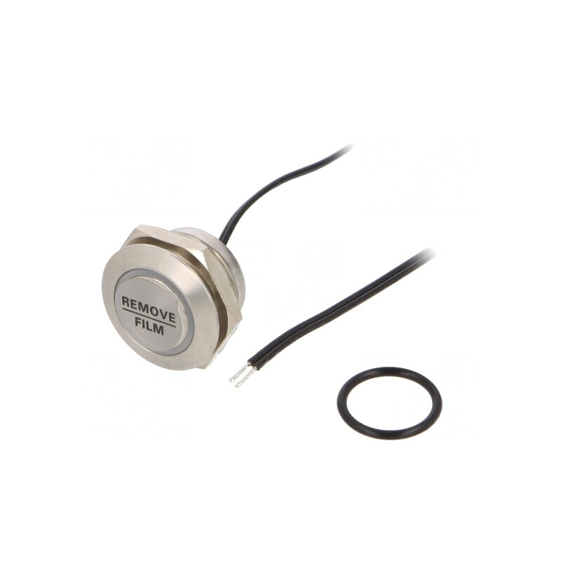 Comutator Anti-Vandalism IP65 19mm 50mA/24VDC | Electronic-mag.ro | Componente Electronice
