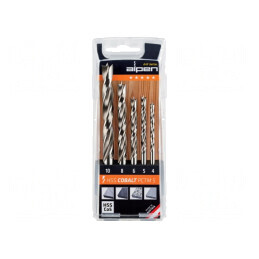Set burghie lemn oțel rapid cobalt HSS-E blister | Electronic-mag.ro | Componente Electronice