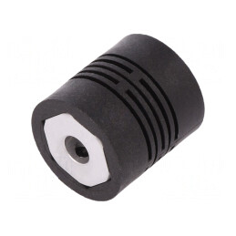 Cuplaj 6mm Aluminiu Poliamidă Fibră de Sticlă | Electronic-mag.ro | Componente Electronice