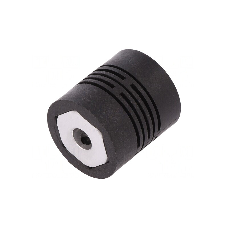 Cuplaj 6mm Aluminiu Poliamidă Fibră de Sticlă | Electronic-mag.ro | Componente Electronice