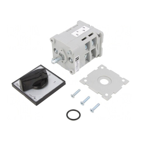 Comutator cu Came 40A 0-1 pentru Încastrare 3 Poli | Electronic-mag.ro | Componente Electronice