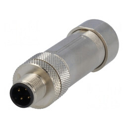 Mufă M12 4-PIN Ethernet Cablare | Electronic-mag.ro | Componente Electronice