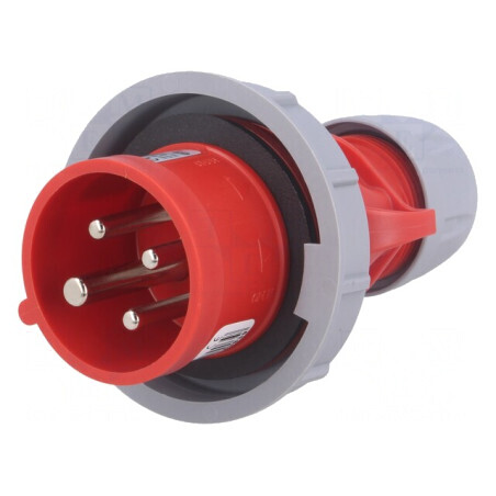 Conector Alimentare AC Trifazat Mufă Tată 16A 400VAC IP67 | Electronic-mag.ro | Componente Electronice