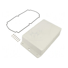 Carcasă Universală cu Lame de Fixare 161x240x61 mm | Electronic-mag.ro | Componente Electronice