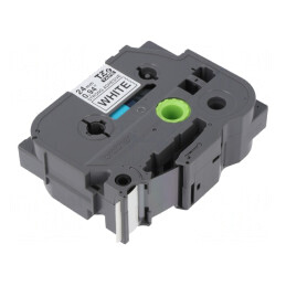 Bandă Etichetare 24mm 8m Albă/Neagră | Electronic-mag.ro | Componente Electronice