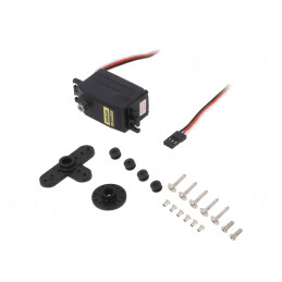 Servomecanism Digital Metalic 120° 4,8-6VDC | Electronic-mag.ro | Componente Electronice