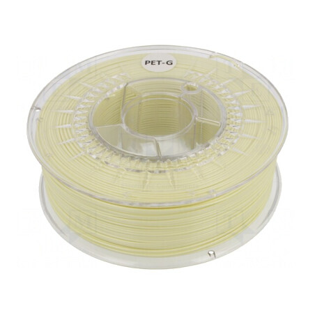 Filament PET-G 1,75mm Vanilie 1kg | Electronic-mag.ro | Componente Electronice