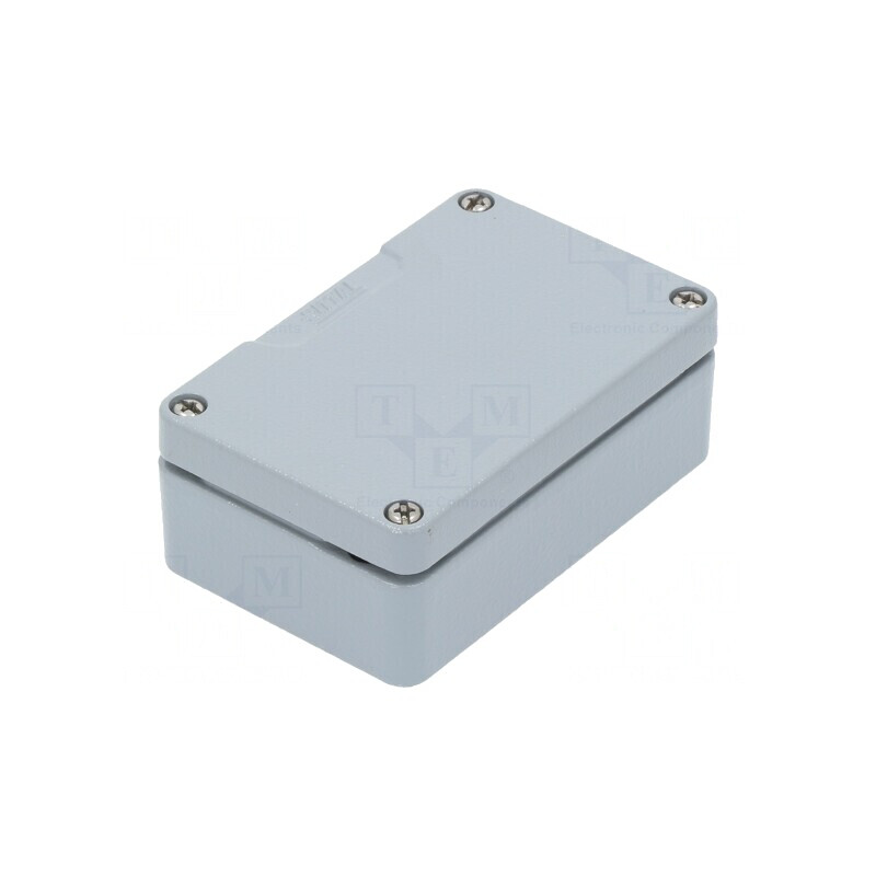 Carcasă Universală Aluminiu IP66 64x98x35mm | Electronic-mag.ro | Componente Electronice