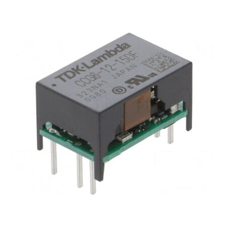 Convertor DC/DC 6W 4,5-18V la 15V/ -15V | Electronic-mag.ro | Componente Electronice