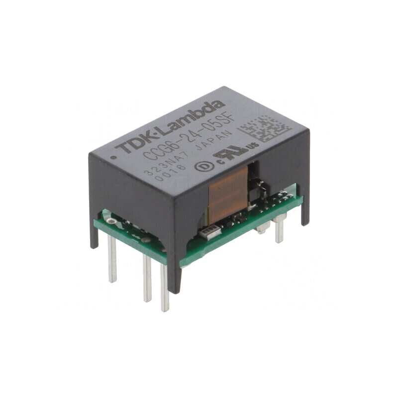 Convertor DC/DC 6W 9-36V la 5V 1.2A THT CCG6 | Electronic-mag.ro | Componente Electronice