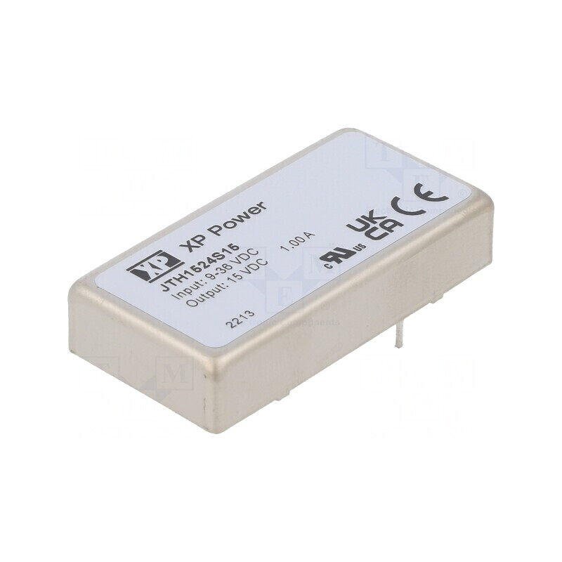 Convertor: DC/DC 15W Uintr: 9÷36V Uieş: 15VDC Iieş: 1A 300kHz: cod: JTH1524S15, | Electronic-mag.ro | Componente Electronice Convertor: DC/DC 15W Uintr: 9÷36V Uieş: 15VDC Iieş: 1A 300kHz: cod: JTH1524S15, | Electronic-mag.ro | Componente Electronice