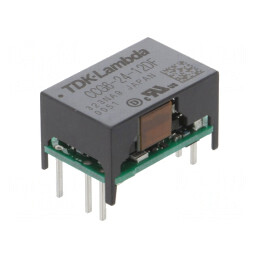 Convertor DC/DC 6W 9-36V la 12V/-12V THT | Electronic-mag.ro | Componente Electronice