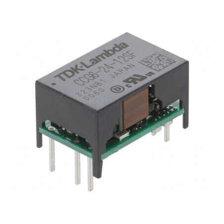 Convertor DC/DC 6W 9-36V la 12V 500mA THT | Electronic-mag.ro | Componente Electronice
