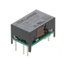 Convertor DC/DC 6W 9-36V la 15V 400mA THT | Electronic-mag.ro | Componente Electronice