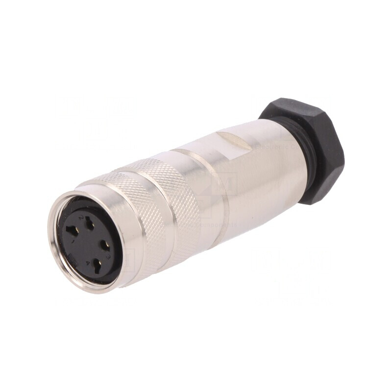 Conector M16 Mufă Mamă 4 PIN 7A 250V Drept | Electronic-mag.ro | Componente Electronice Conector M16 Mufă Mamă 4 PIN 7A 250V Drept | Electronic-mag.ro | Componente Electronice