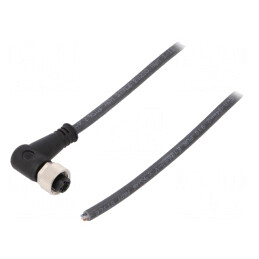 Cablu de conectare M12 5 pini unghi 10m 125VAC 4A