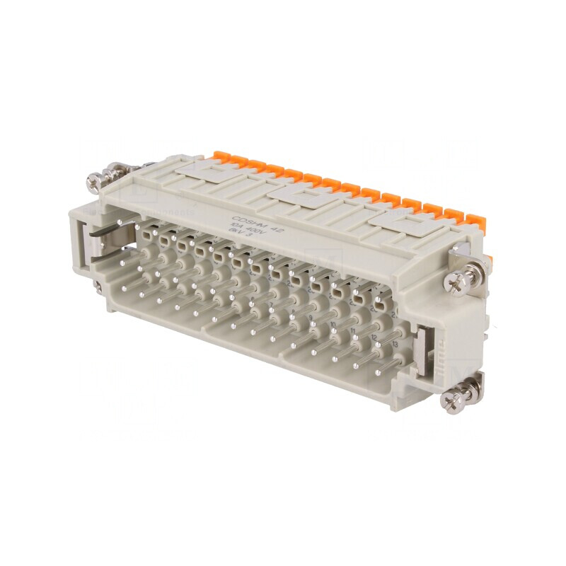 Conector HDC tată 42 pini 10A | Electronic-mag.ro | Componente Electronice