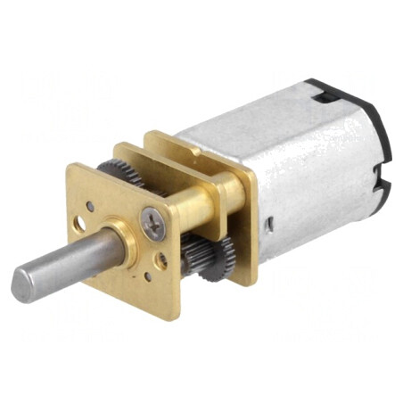 Motor DC cu Transmisie 6V 360mA Ax D 150:1 Micro Metal Gearmotor | Electronic-mag.ro | Componente Electronice