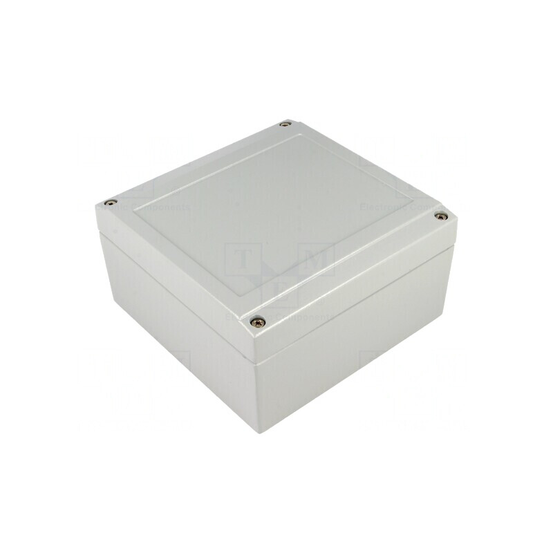 Carcasă Universală Aluminiu Gri 140x140x75mm | Electronic-mag.ro | Componente Electronice Carcasă Universală Aluminiu Gri 140x140x75mm | Electronic-mag.ro | Componente Electronice
