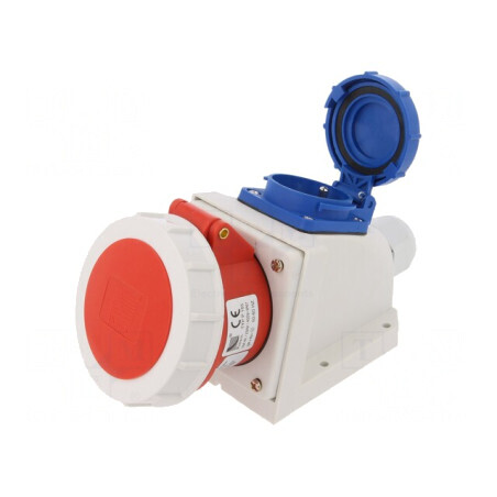 Conector alimentare AC trifazat 16A 400VAC IP67 | Electronic-mag.ro | Componente Electronice