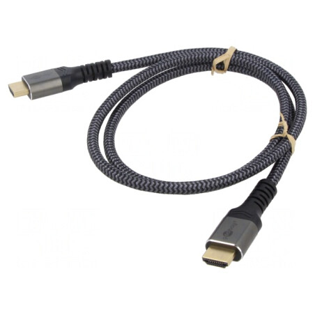 Cablu HDMI 2.0 cu Mufe PVC Textile | Electronic-mag.ro | Componente Electronice