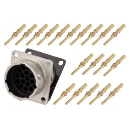 Conector Circular Crimpat PIN 19 13A IP67 RT360 | Electronic-mag.ro | Componente Electronice