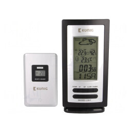 Stație Meteo LCD Digitală 0-50°C | Electronic-mag.ro | Componente Electronice