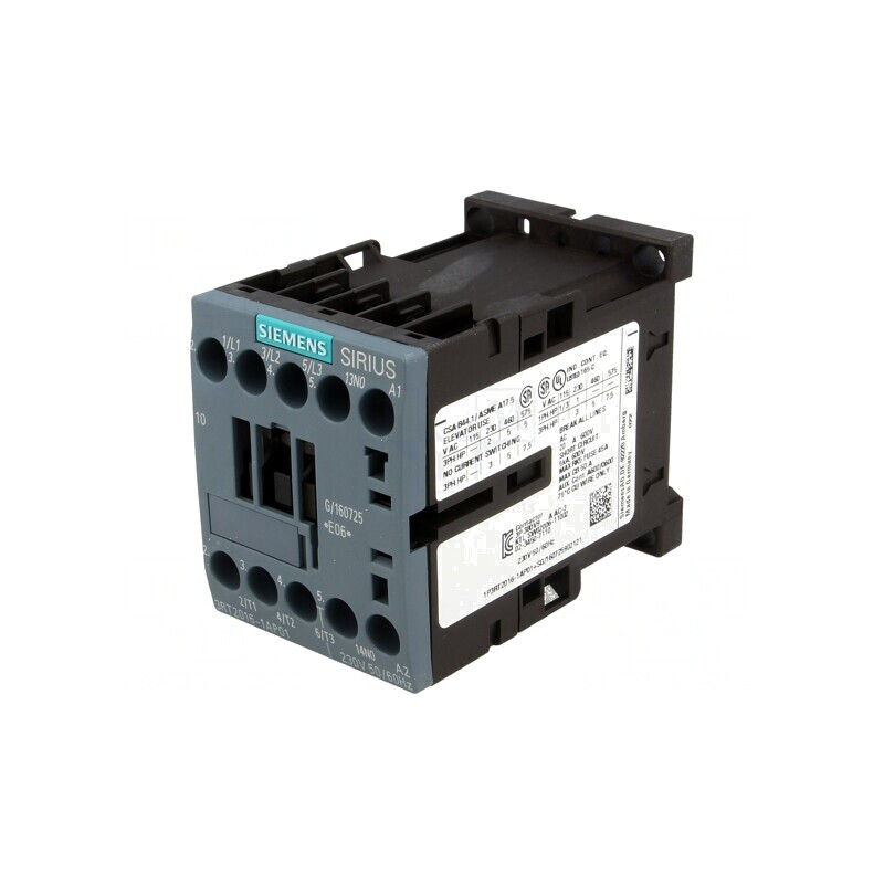 Contactor 3P NO 230VAC 9A 690V 3RT2016-1AP01 | Electronic-mag.ro | Componente Electronice