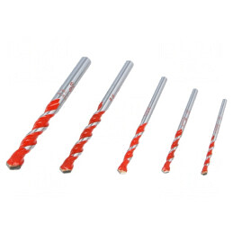 Set de burghie oțel 5 bucăți cu casetă plastic | Electronic-mag.ro | Componente Electronice