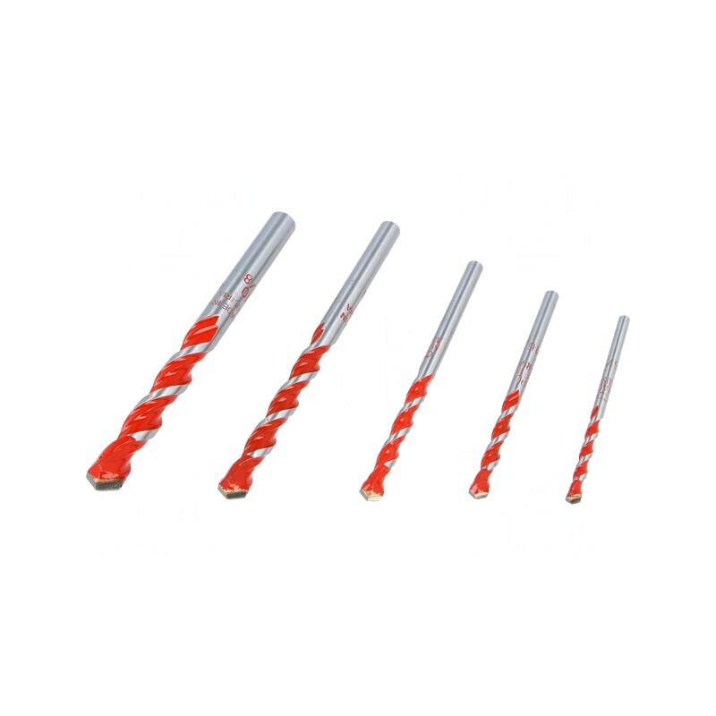 Set de burghie oțel 5 bucăți cu casetă plastic | Electronic-mag.ro | Componente Electronice Set de burghie oțel 5 bucăți cu casetă plastic | Electronic-mag.ro | Componente Electronice